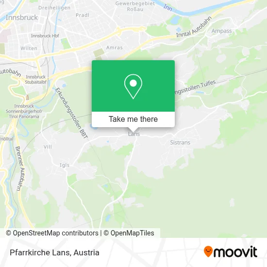 Pfarrkirche Lans map