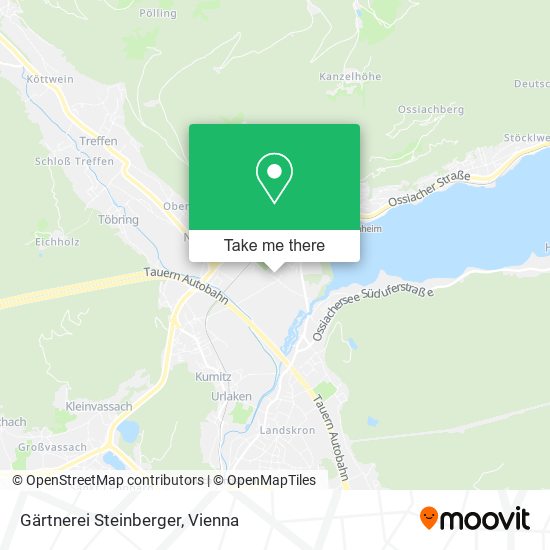 Gärtnerei Steinberger map