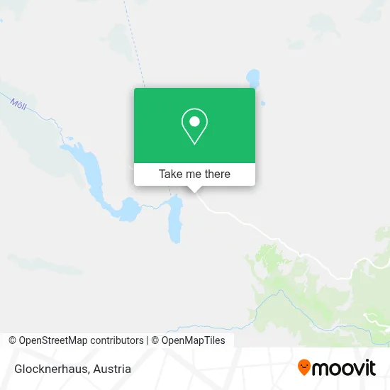Glocknerhaus map