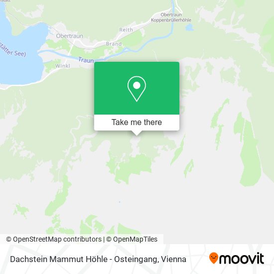 Dachstein Mammut Höhle - Osteingang map