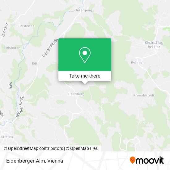 Eidenberger Alm map