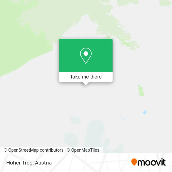 Hoher Trog map