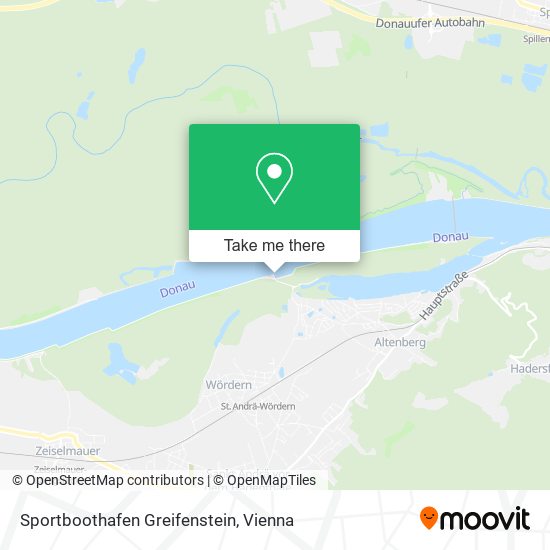 Sportboothafen Greifenstein map
