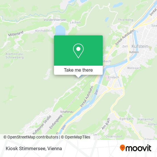 Kiosk Stimmersee map
