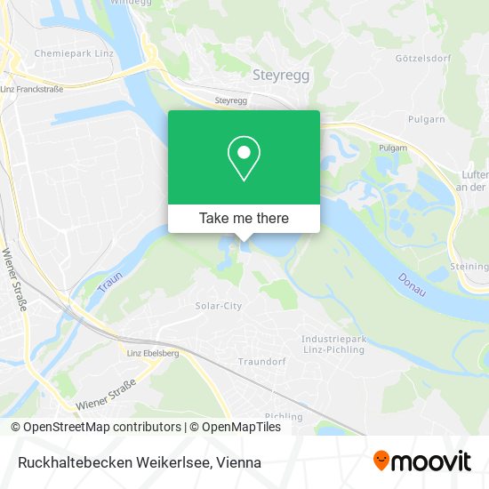 Ruckhaltebecken Weikerlsee map