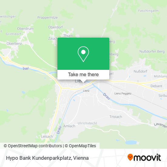 Hypo Bank Kundenparkplatz map