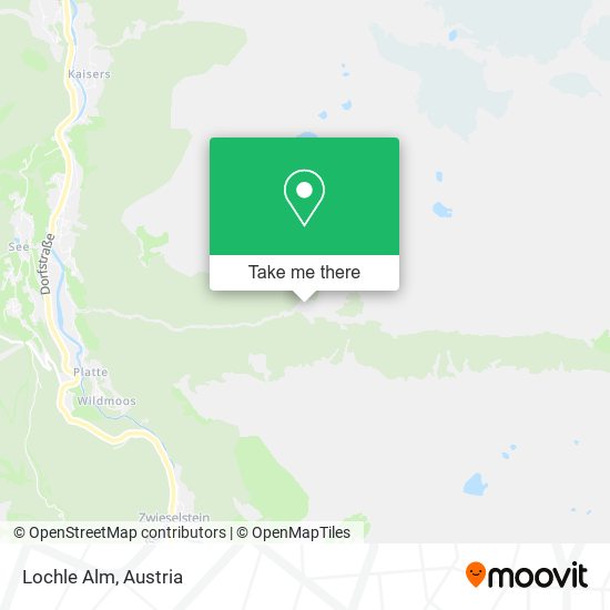 Lochle Alm map