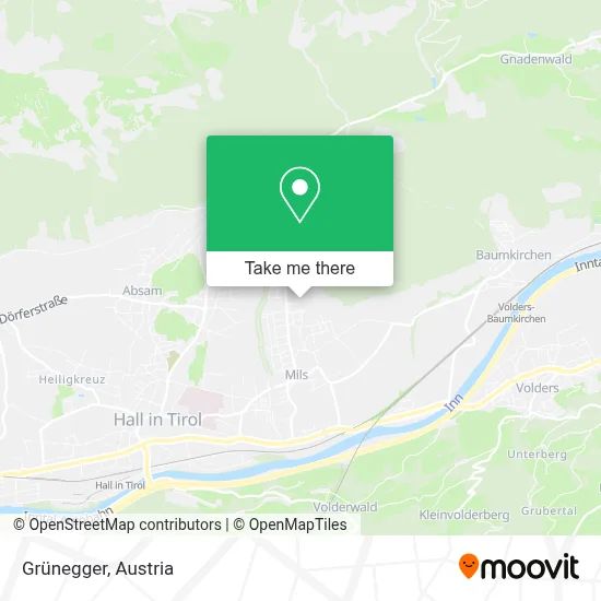 Grünegger map
