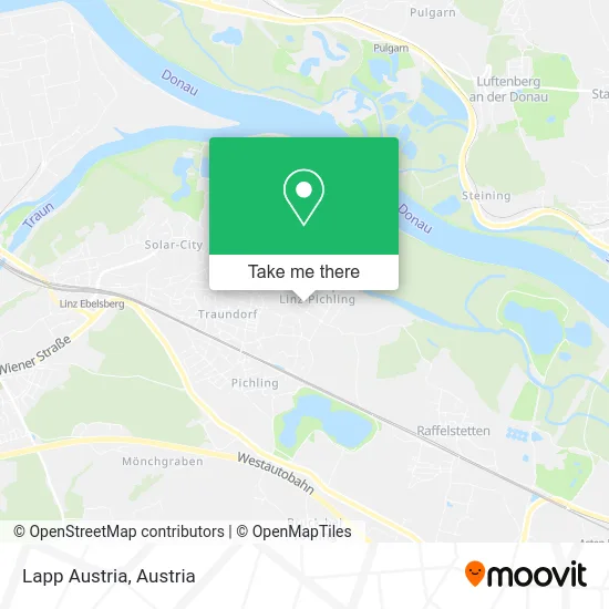 Lapp Austria map