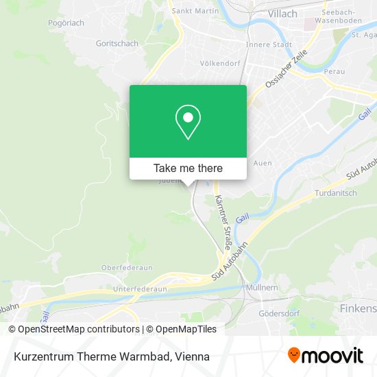 Kurzentrum Therme Warmbad map