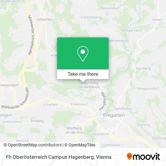 Fh Oberösterreich Campus Hagenberg map