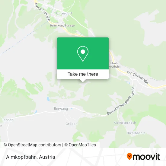 Almkopfbahn map