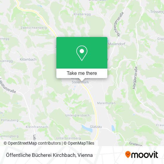 Öffentliche Bücherei Kirchbach map