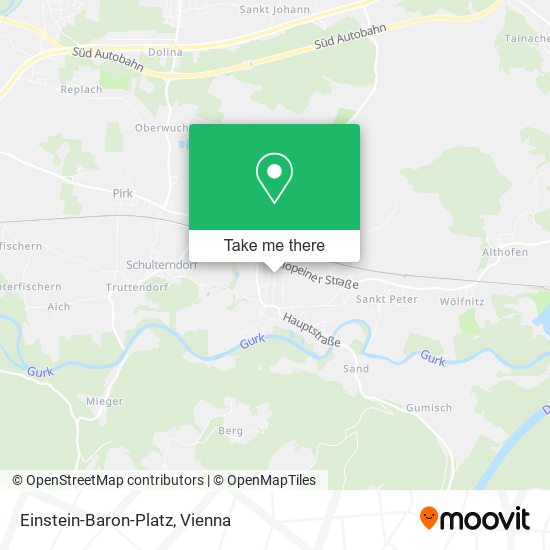 Einstein-Baron-Platz map