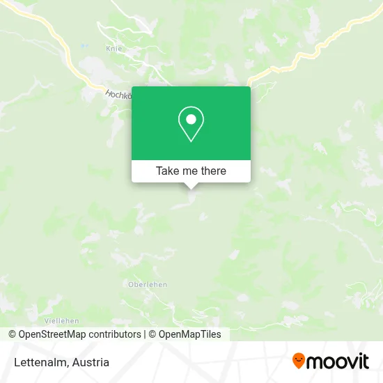Lettenalm map