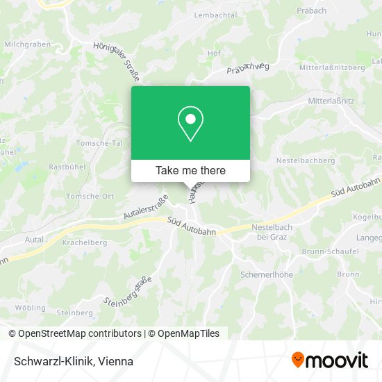 Schwarzl-Klinik map