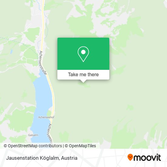 Jausenstation Köglalm map