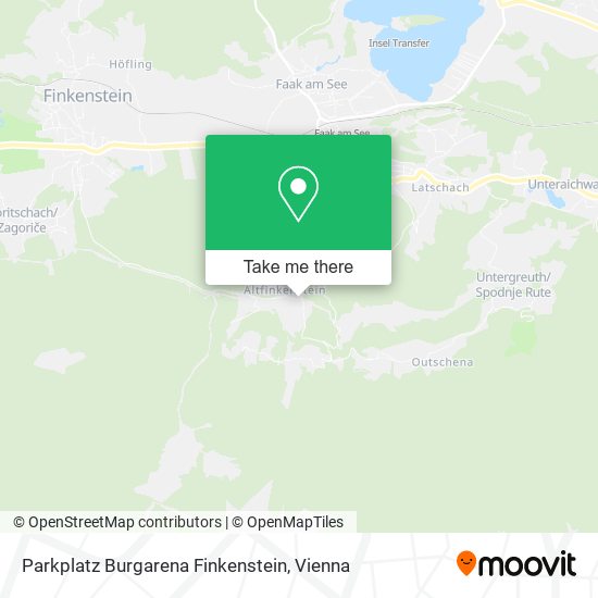 Parkplatz Burgarena Finkenstein map