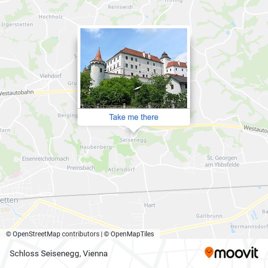 Schloss Seisenegg map