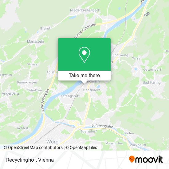 Recyclinghof map