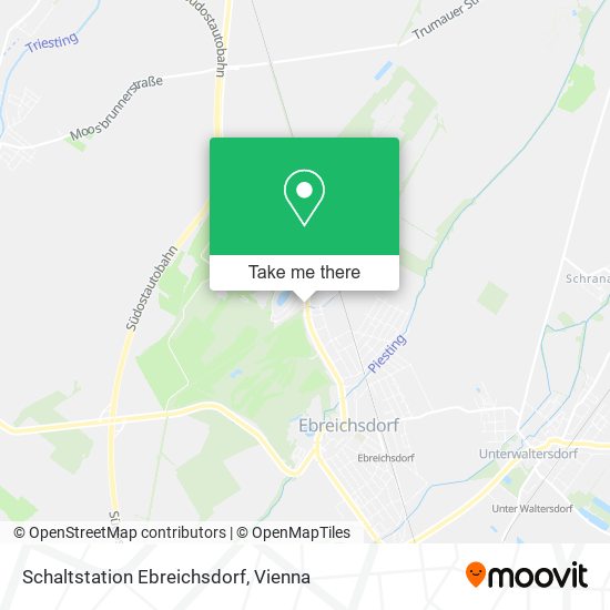 Schaltstation Ebreichsdorf map