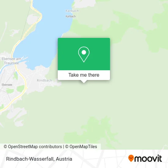 Rindbach-Wasserfall map