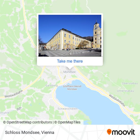 Schloss Mondsee map