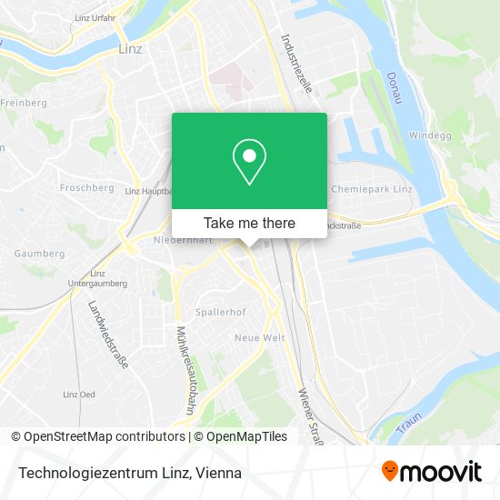 Technologiezentrum Linz map