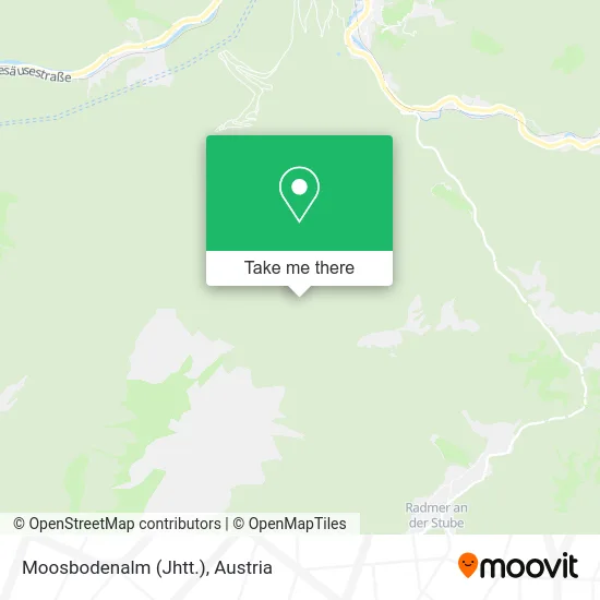 Moosbodenalm (Jhtt.) map