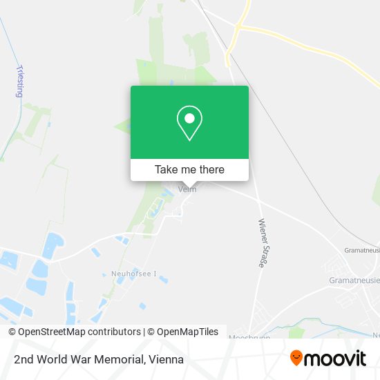 2nd World War Memorial map