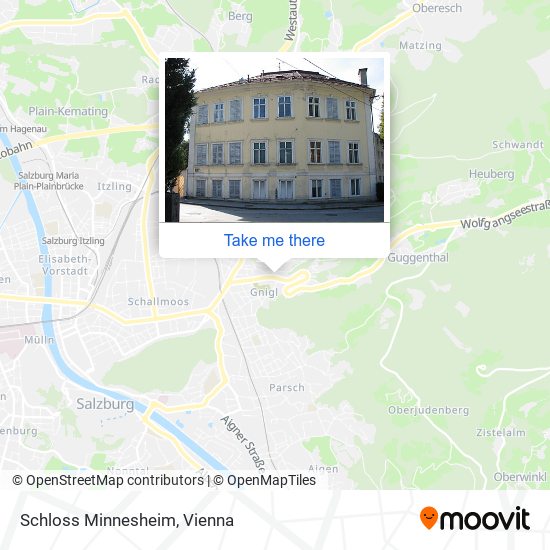 Schloss Minnesheim map