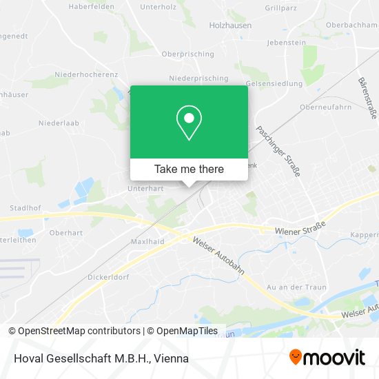 Hoval Gesellschaft M.B.H. map