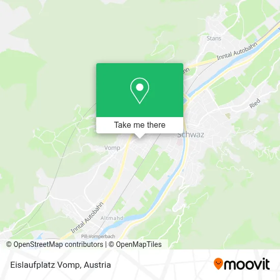 Eislaufplatz Vomp map