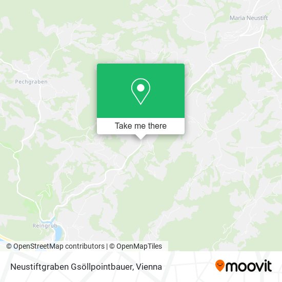 Neustiftgraben Gsöllpointbauer map