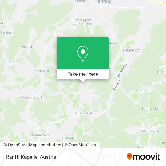Ranftl Kapelle map