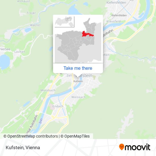 Kufstein map
