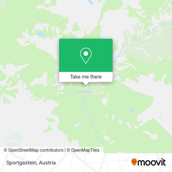 Sportgastein map