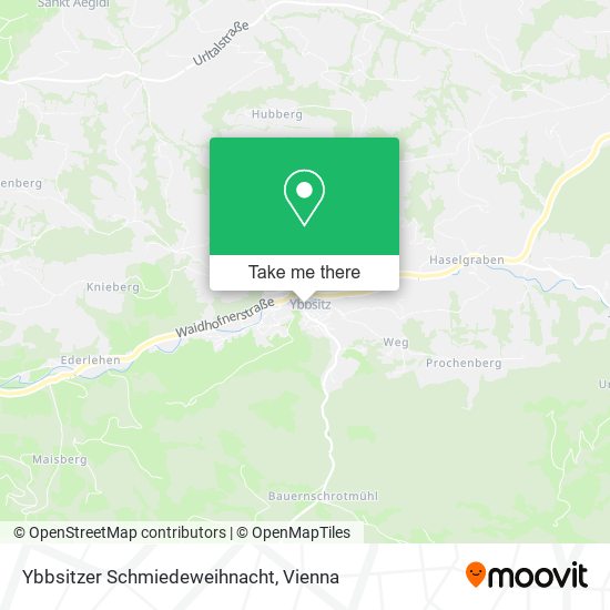 Ybbsitzer Schmiedeweihnacht map