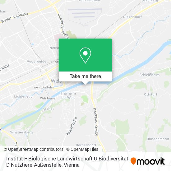 Institut F Biologische Landwirtschaft U Biodiversität D Nutztiere-Außenstelle map