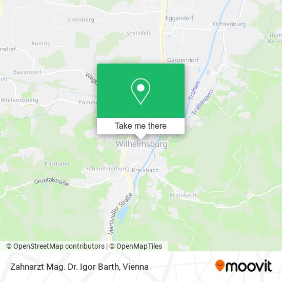 Zahnarzt Mag. Dr. Igor Barth map