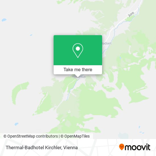 Thermal-Badhotel Kirchler map