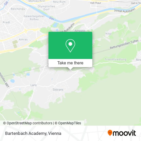 Bartenbach Academy map