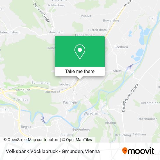 Volksbank Vöcklabruck - Gmunden map