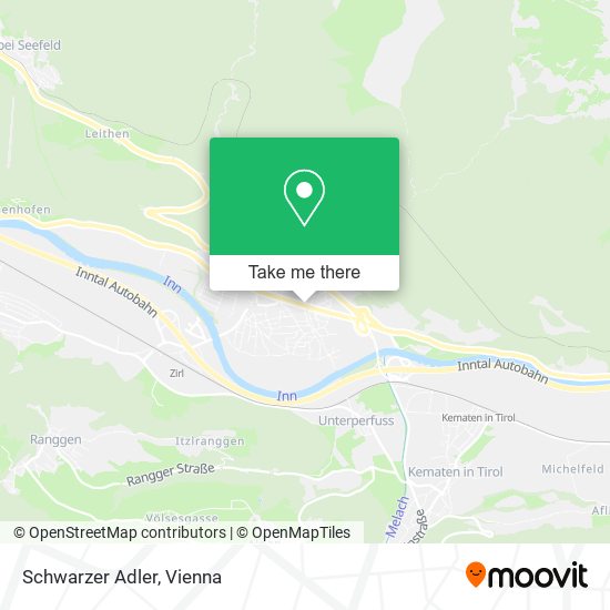 Schwarzer Adler map