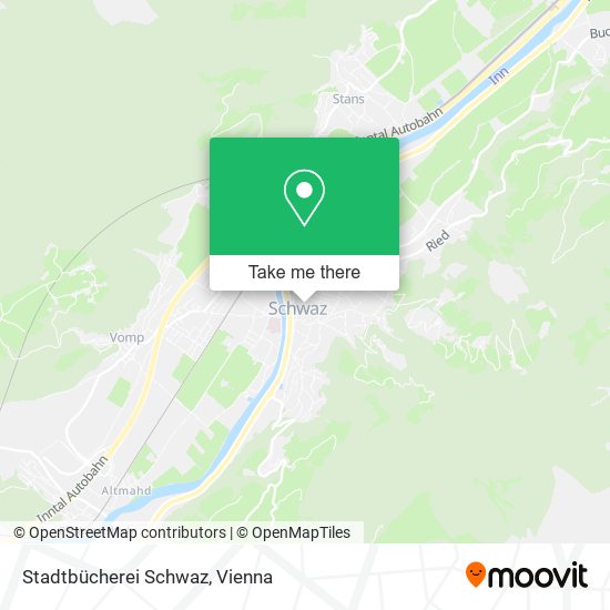 Stadtbücherei Schwaz map