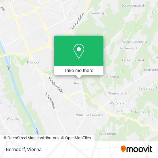 Berndorf map