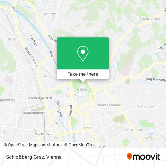 Schloßberg Graz map