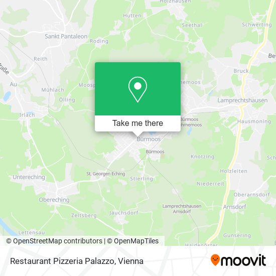 Restaurant Pizzeria Palazzo map