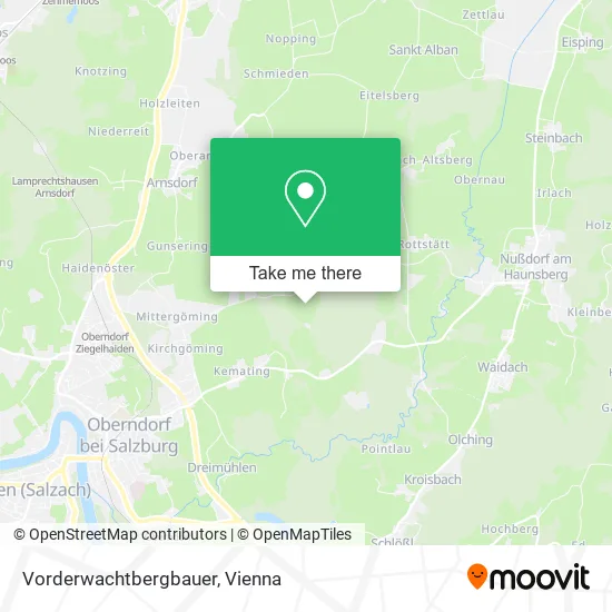 Vorderwachtbergbauer map