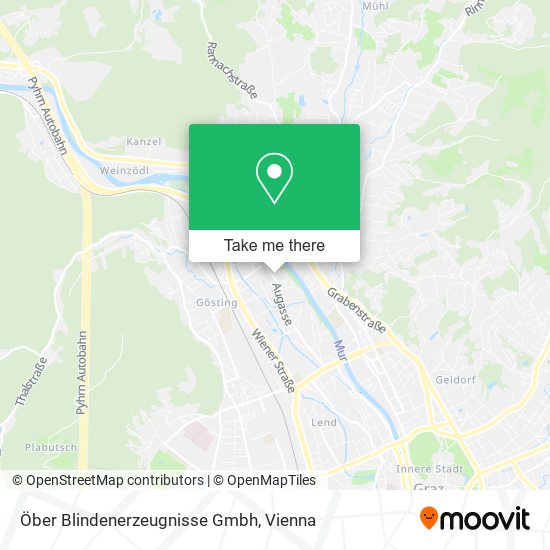 Öber Blindenerzeugnisse Gmbh map